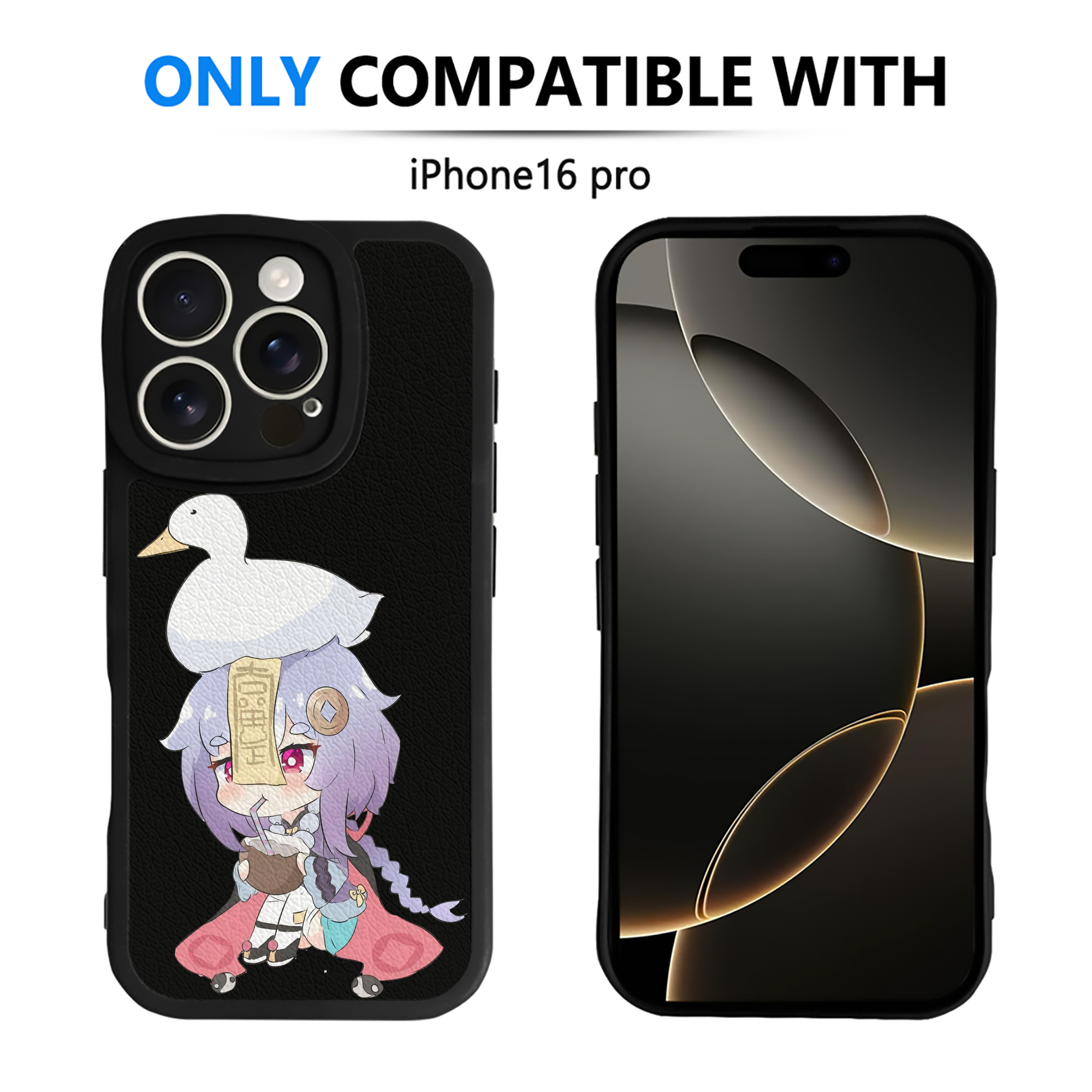 げんし神 七七 なな  genshin Nana 【iPhone 16シリーズ対応】シリコンスマホケース（レザー調） 材質：シリコン